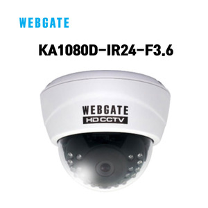 [WEBGATE]KA1080D-IR24-F3.6 /HD-TVI/A/C 솔루션